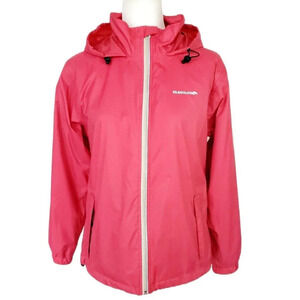 Kilimanjaro Adventure Red Packable Jacket Women Small Rain Hiking Mountain